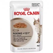 Роял Канин (Royal Canin) Ageing +12 пауч для кошек старше 12 лет кусочки в соусе 85г