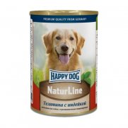 Хэппи дог (Happy dog) консервы для собак Телятина с индейкой 400г